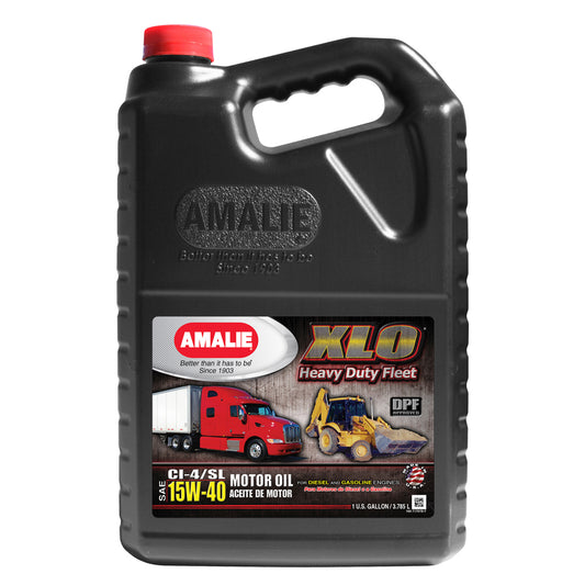 Amalie  XLO Heavy Duty Fleet Oil 15w40 Case 1 Gallon AMA71707-36