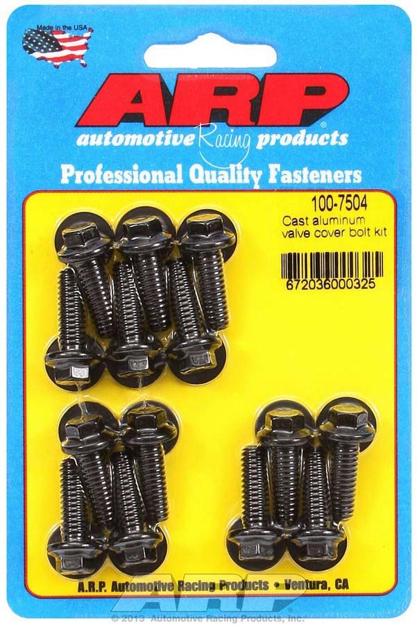 ARP  Valve Cover Bolt Kit - 1/4-20 6pt. (14) 100-7504