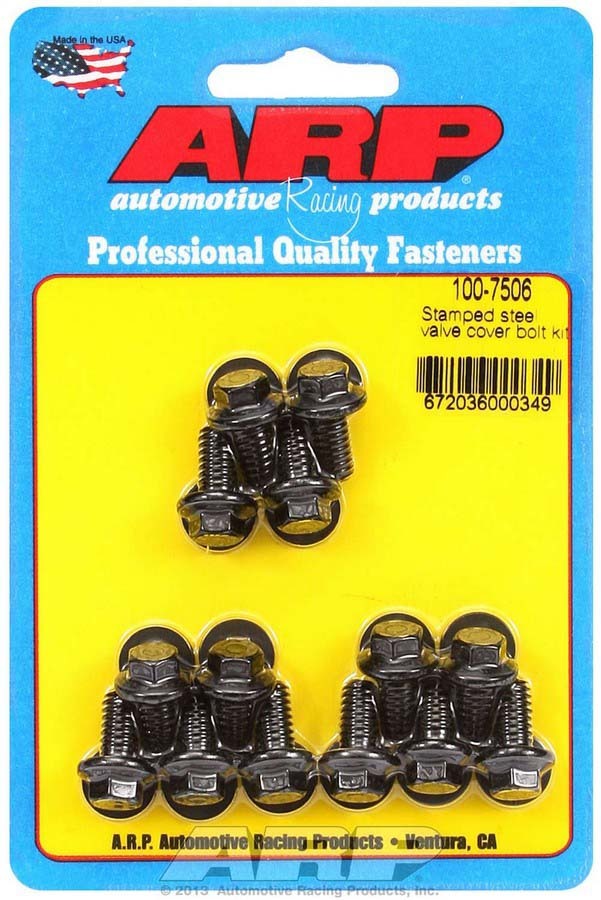 ARP  Valve Cover Bolt Kit - 1/4-20 6pt. (14) 100-7506