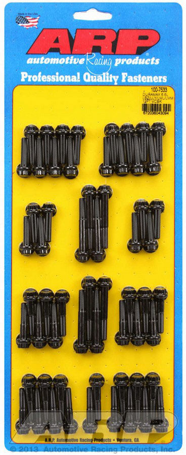 Arp Valve Cover Bolt Kit 12pt - Duramax 6.6L MPN ARP100-7533 For GM Ram