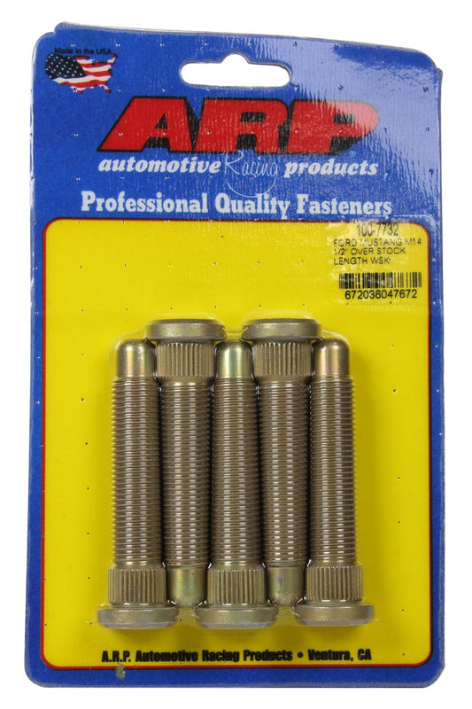 ARP  14mm Wheel Stud Kit 5pk 15-Up Mustang 100-7732