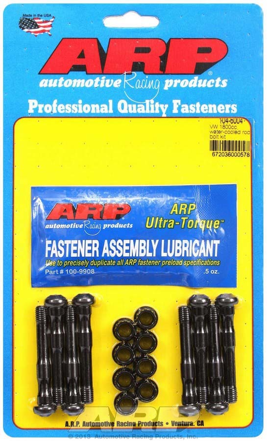Arp VW Rod Bolt Kit - Fits 2L & 1800cc W/C Engines MPN ARP104-6004 For Volkswagen