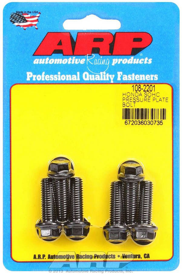 ARP  Pressure Plate Bolt Kit - for Honda SOHC 108-2201