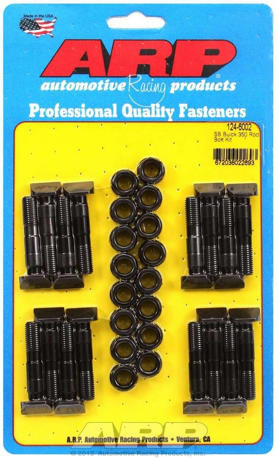 Arp Buick Rod Bolt Kit - Fits 350 MPN ARP124-6002 For Buick
