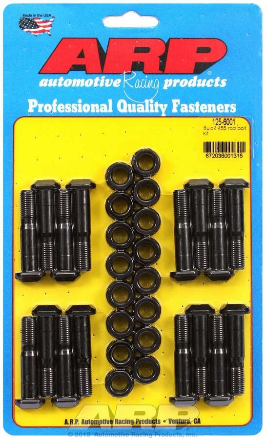 Arp Buick Rod Bolt Kit - Fits 400-455 MPN ARP125-6001 For Buick