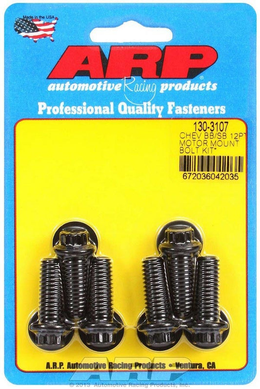 ARP  Motor Mount Bolt Kit 12pt. Chevy 130-3107