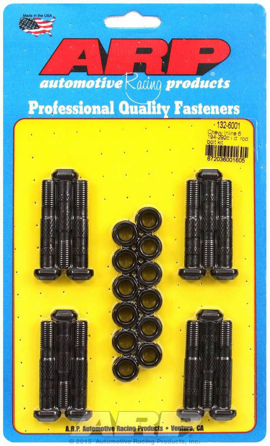 Arp Chevy Rod Bolt Kit - Inline 6 MPN ARP132-6001 For Chevy