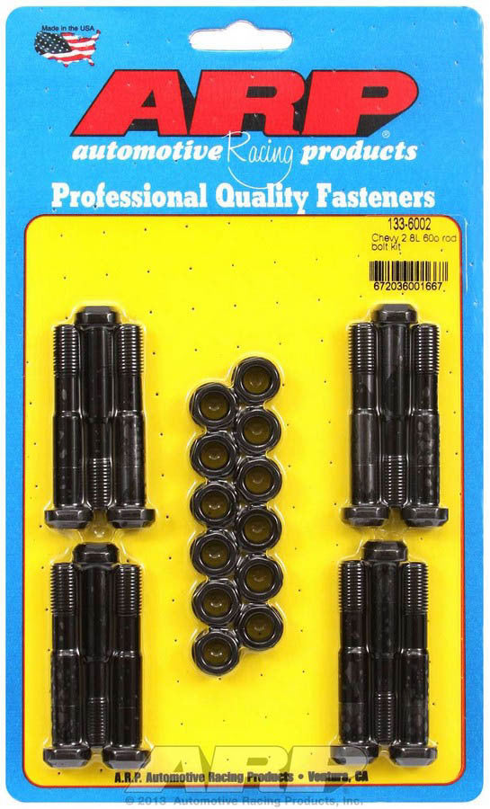 Arp Chevy V6 Rod Bolt Kit - Fits 60 Deg. 2.8L MPN ARP133-6002 For GM V6
