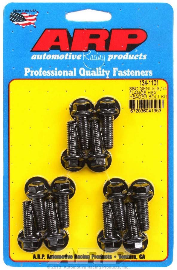 Arp Header Bolt Kit - 6pt. GM LS MPN ARP134-1101 For GM LS-Series
