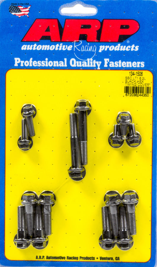ARP  Timing Cover Bolt Kit GM LT1 6.2L 6pt 134-1506