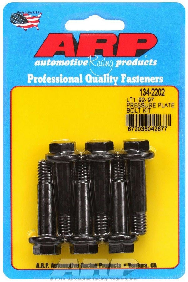 Arp Pressure Plate Bolt Kit Chevy V6/V8 (6pk) MPN ARP134-2202 For GM 1992-97
