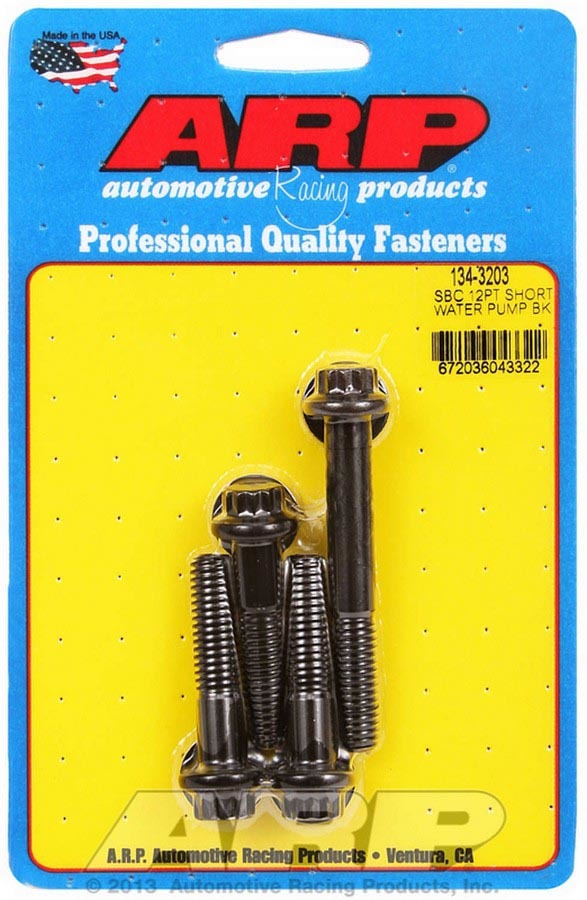 ARP  SBC 12pt Short W/P Bolt Kit 134-3203
