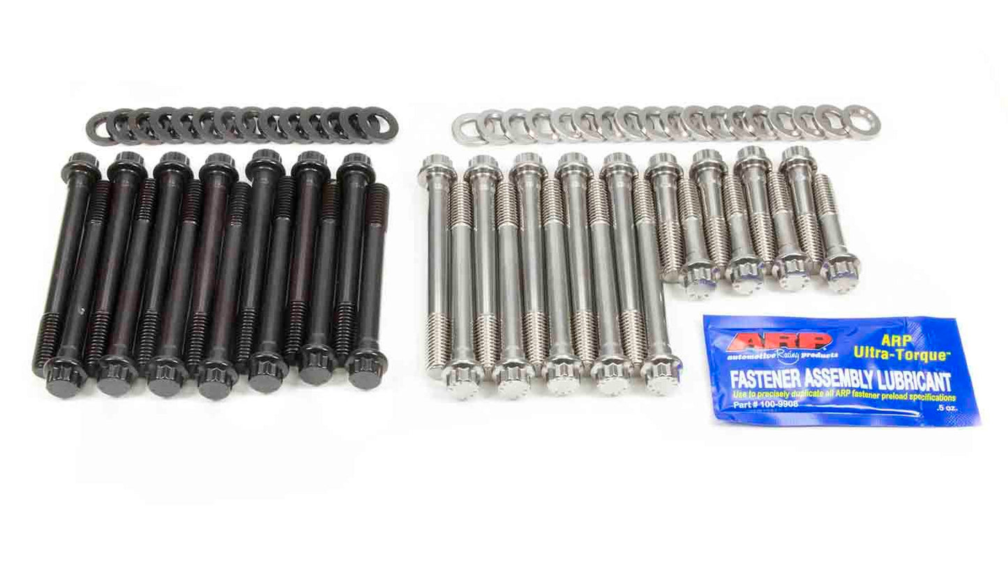 Arp BBC Head Bolt Kit 12pt w/S.S.Outer Bolts MPN ARP135-3704 For Chevy