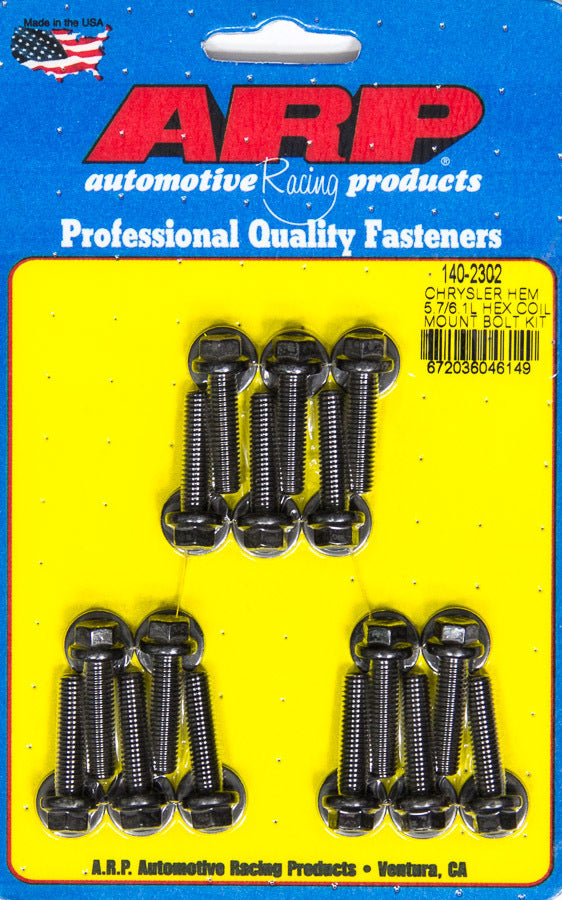 Arp Coil Bracket Bolt Kit 6pt Mopar 5.7/6.1L Hemi MPN ARP140-2302 For Mopar Gen III