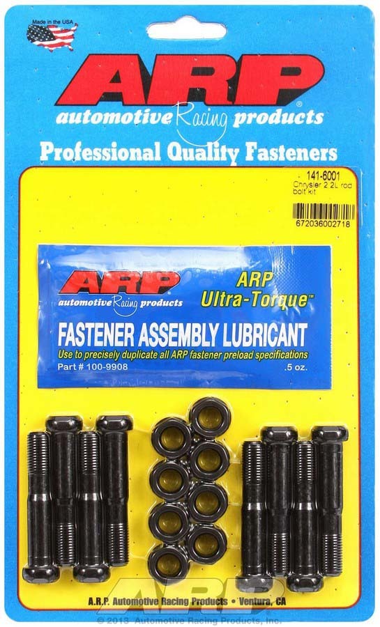Arp Mopar Rod Bolt Kit - Fits 2.2L MPN ARP141-6001 For Mopar