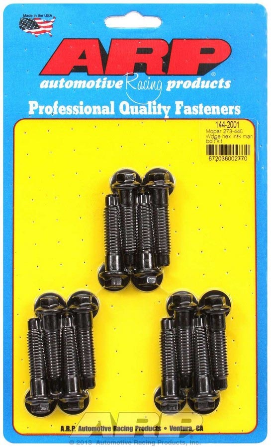 Arp Mopar Intake Bolt Kit MPN ARP144-2001 For Mopar