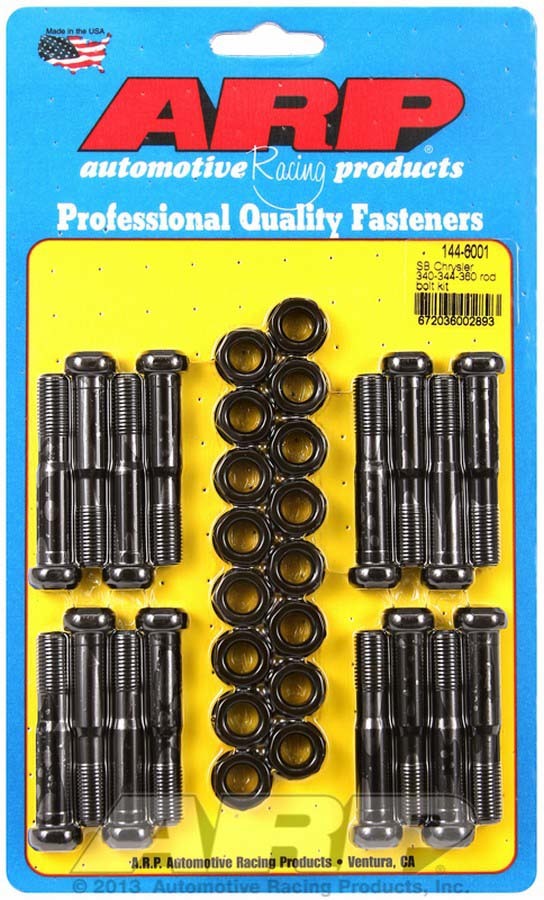 Arp SBM Rod Bolt Kit - Fits 318/340/360 MPN ARP144-6001 For Mopar