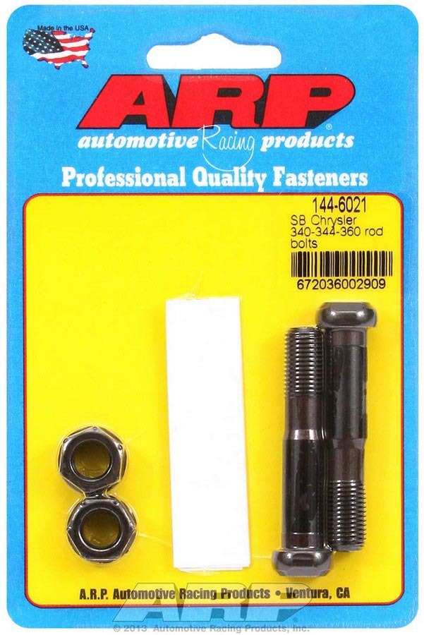 ARP  SBM Rod Bolt Kit - Fits 318/340/360 (2) 144-6021