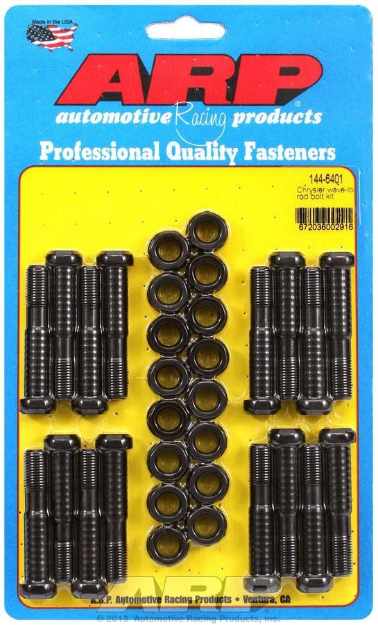 Arp SBM Rod Bolt Kit - Fits 318/340/360 MPN ARP144-6401 For Mopar