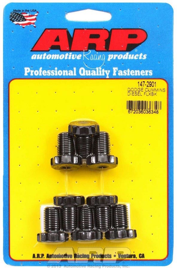 Arp Flexplate Bolt Kit - Dodge 5.9L Diesel MPN ARP147-2901 For Dodge Cummins