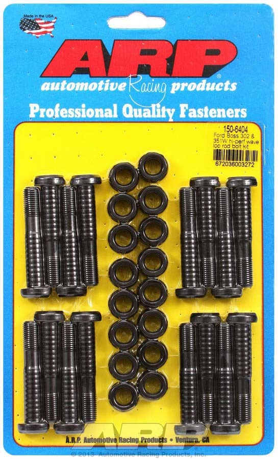 Arp SBF Rod Bolt Kit - Fits Boss 302/351W MPN ARP150-6404 For Ford Cleveland