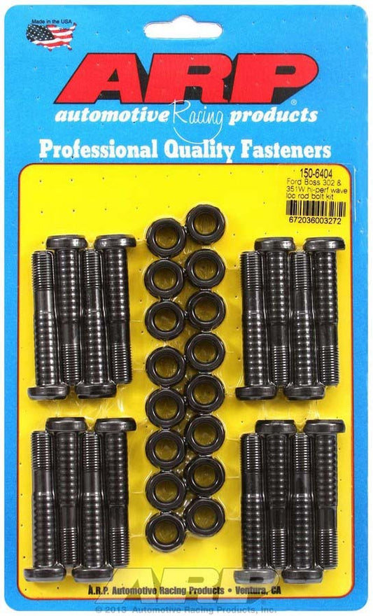 Arp SBF Rod Bolt Kit - Fits Boss 302/351W MPN ARP150-6404 For Ford Cleveland