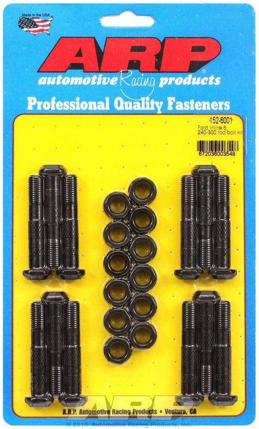 Arp Ford Rod Bolt Kit - Fits 240-300 Inline 6 MPN ARP152-6001 For Ford