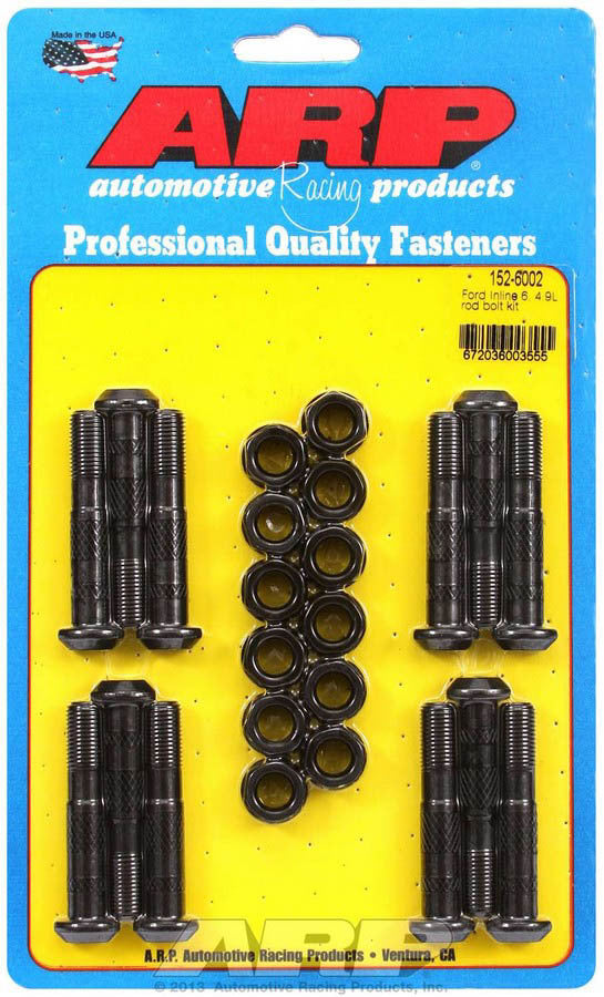 Arp Ford Rod Bolt Kit - 4.9L Inline 6 MPN ARP152-6002 For Ford