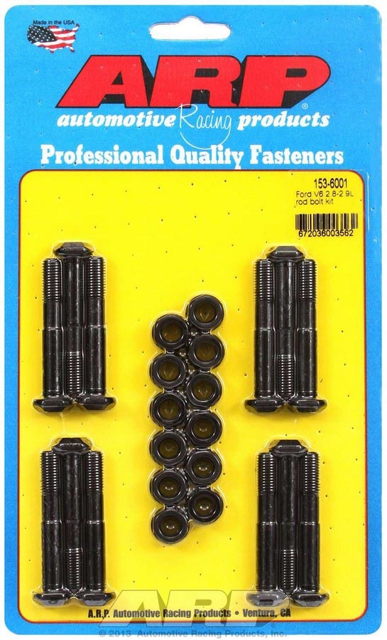 Arp Ford Rod Bolt Kit - Fits 2.8/2.9L V6 MPN ARP153-6001 For Ford V6