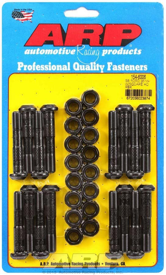 Arp SBF Rod Bolt Kit - Fits 351W MPN ARP154-6006 For Ford