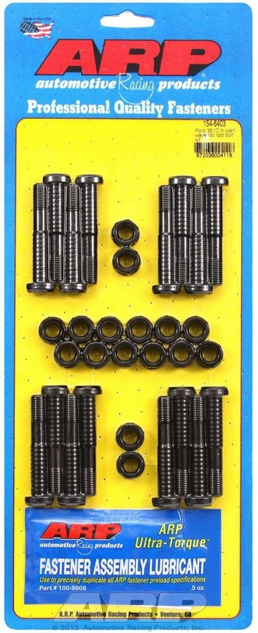 Arp SBF Rod Bolt Kit - Fits 351C MPN ARP154-6403 For Ford Cleveland