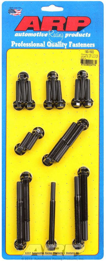ARP  Pontiac Timing Cover Bolt Kit 190-1502