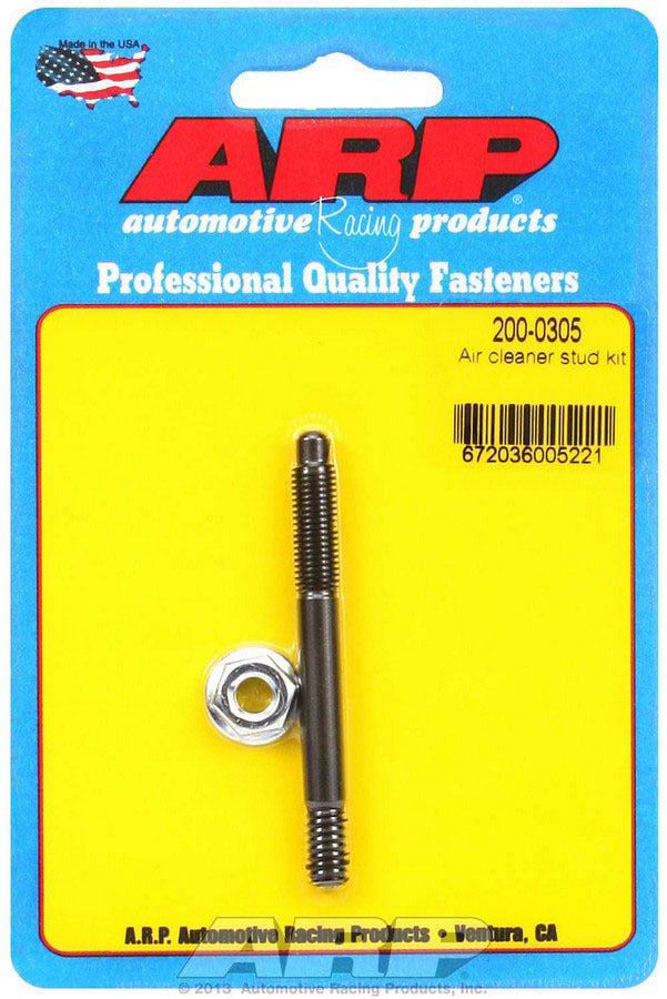ARP   Air Cleaner Stud Kit 1/4 x 2.700  ARP200-0305