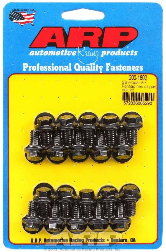 Arp SBM Oil Pan Bolt Kit MPN ARP200-1802 For Mopar