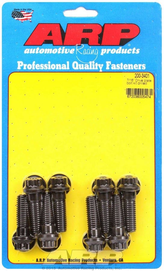 Arp Wilwood Drive Plate Bolt Kit (8) MPN ARP200-3401