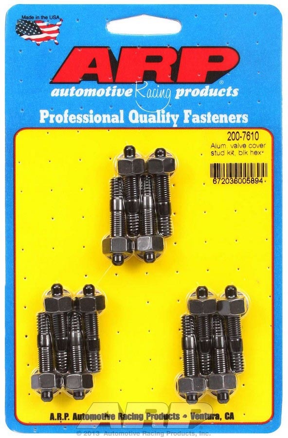 Arp Valve Cover Stud Kit 1/4 6pt. (12) MPN ARP200-7610