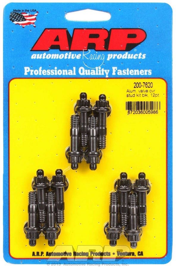 ARP  Valve Cover Stud Kit 1/4 12pt. (12) 200-7620