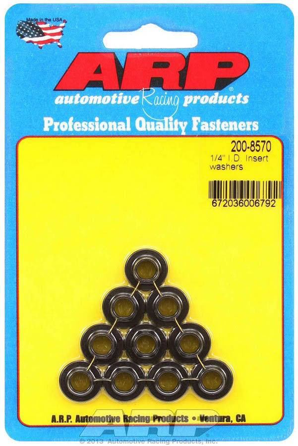 Arp Insert Washers - 1/4 ID (10) MPN ARP200-8570