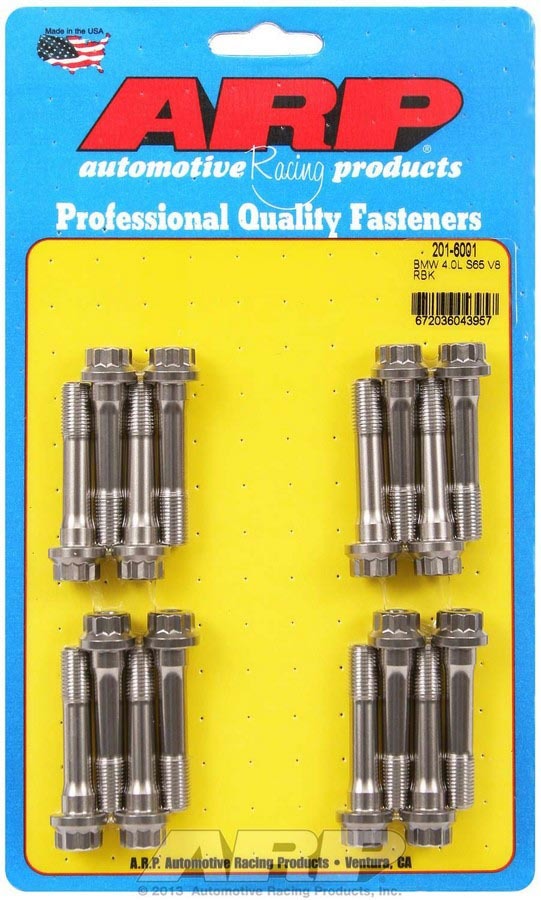 Arp Connecting Rod Bolt Kit BMW 4.0L V8 S65 MPN ARP201-6001 For BMW