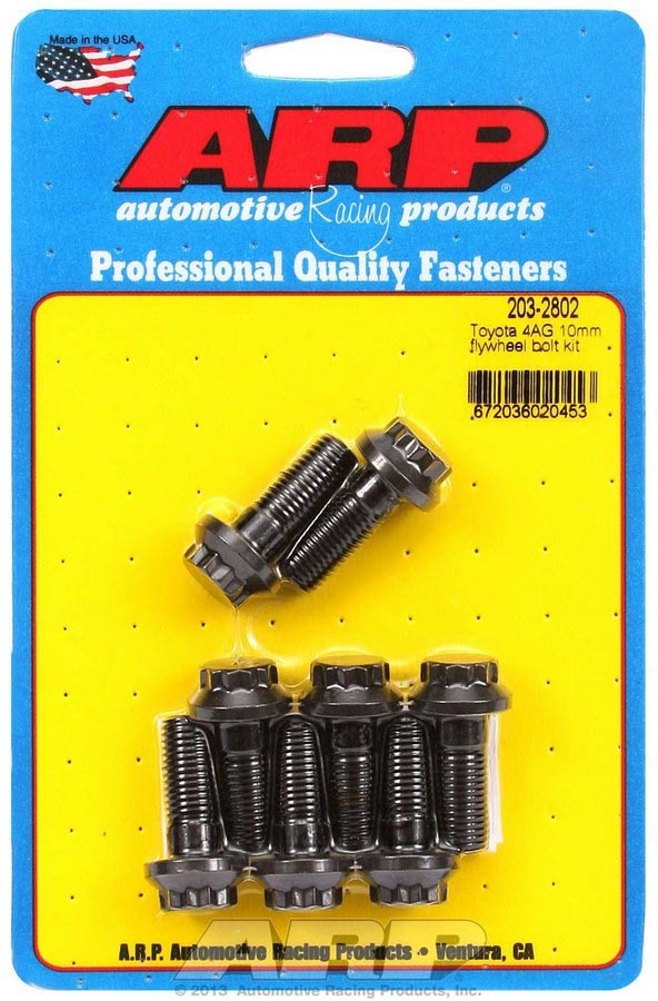 Arp Toyota Flywheel Bolt Kit MPN ARP203-2802 For Toyota