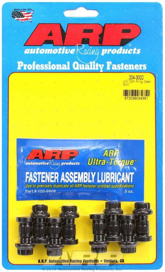 Arp VW Ring Gear Bolt Kit - 10mm 02A MPN ARP204-3002 For Volkswagen