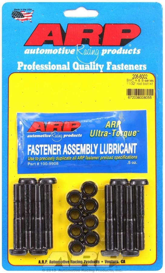 Arp BMC Rod Bolt Kit - Fits A&B Series Engines MPN ARP206-6002