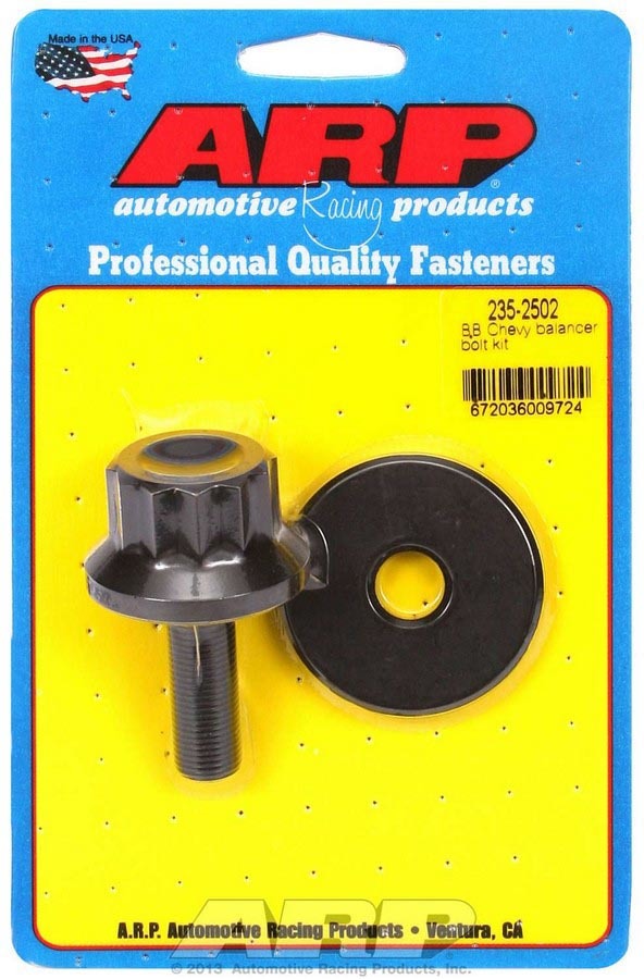 Arp BBC Balancer Bolt Kit - 12pt. MPN ARP235-2502 For Chevy