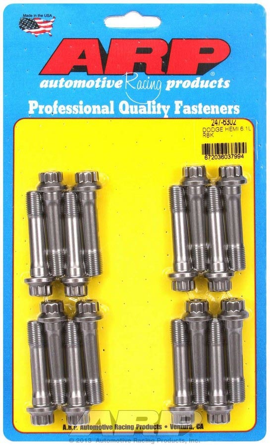 Arp Mopar Rod Bolt Kit - 6.1L Hemi MPN ARP247-6302 For Mopar Gen III