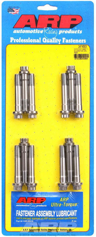 Arp Dodge 5.9L Rod Bolt Kit Cummins Diesel MPN ARP247-6303 For Dodge Cummins