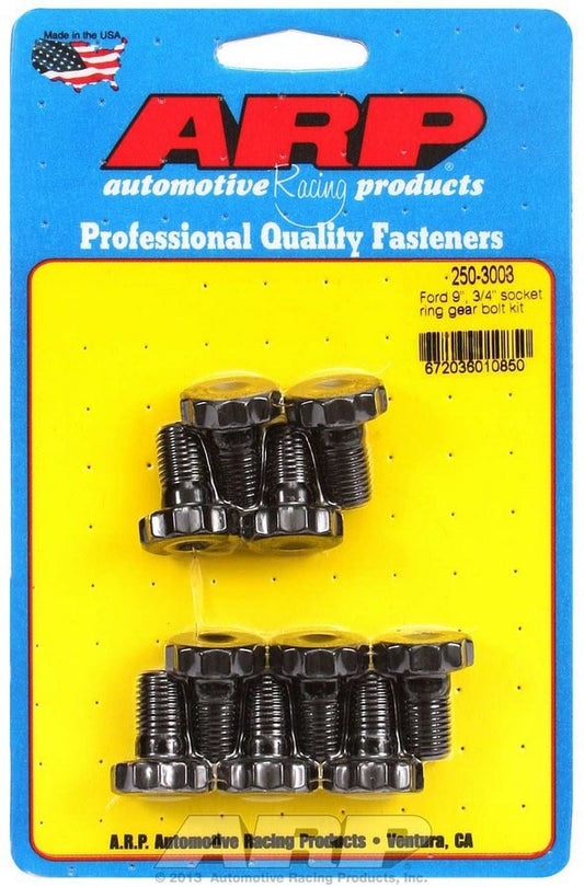 Arp Ford 9in Ring Gear Bolt Kit .750 UHL MPN ARP250-3003 For Ford