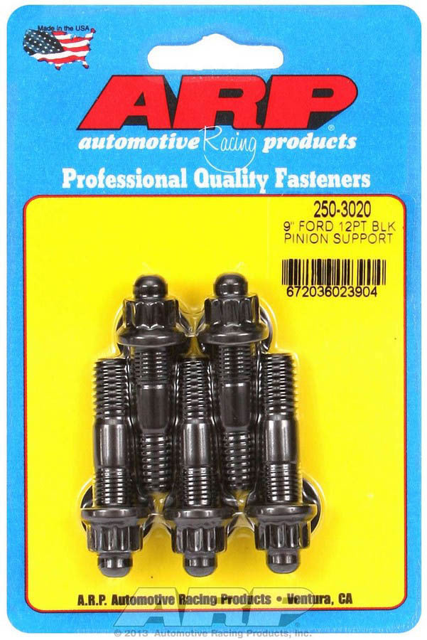 Arp Ford 9in Pinion Support Stud Kit 12pt. MPN ARP250-3020 For Ford