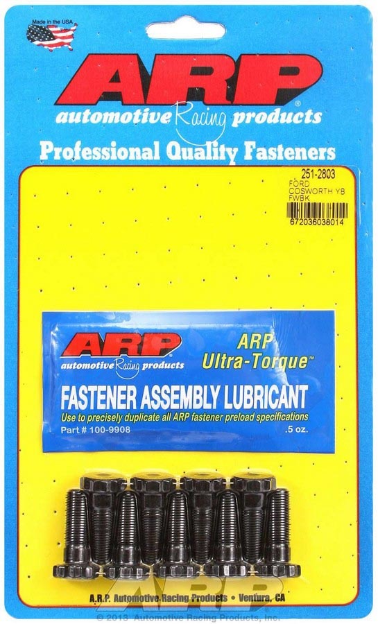 Arp Flywheel Bolt Kit - Ford Cosworth YB MPN ARP251-2803 For Ford