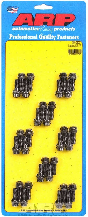 Arp Brake Hat Bolt Kit - 5/16-18 MPN ARP300-0802