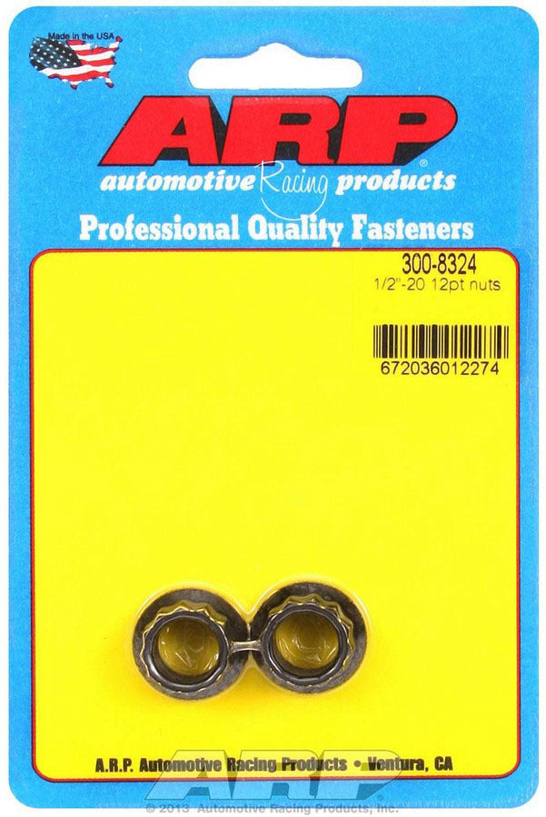 ARP  1/2-20 12pt. Nuts (2)  300-8324